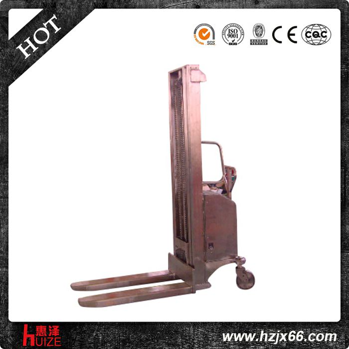 半電動(dòng)堆高車(不銹鋼304材質(zhì)) 半電動(dòng)堆高車(不銹鋼304材質(zhì))