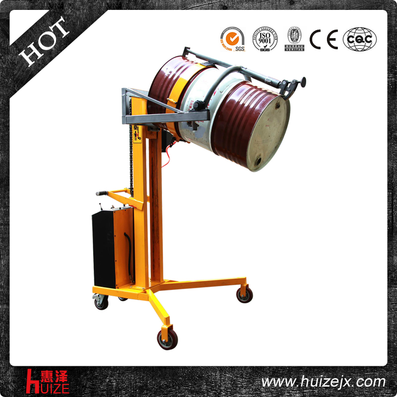 半電動(dòng)油桶車(chē)（直角腿，夾鐵桶翻轉(zhuǎn)）