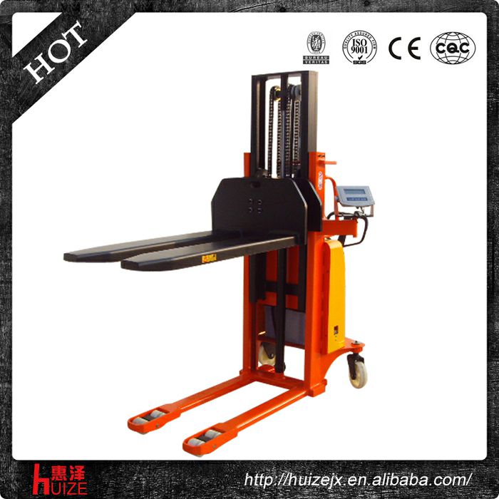 稱重半電動(dòng)堆高車 稱重半電動(dòng)堆高車